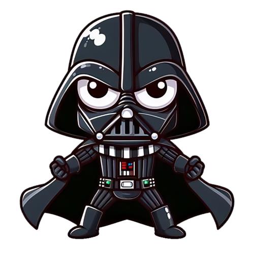 Kawaii Darth Vader Karakter