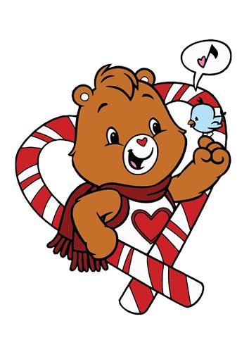Kærlig Bamse med Fugl
