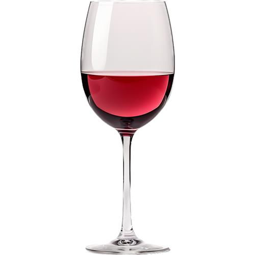 Elegant Rødvinsglas med fyldig vin