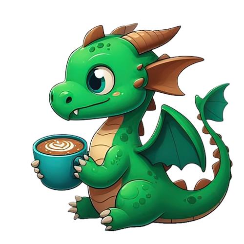Sød Drage med Kaffe