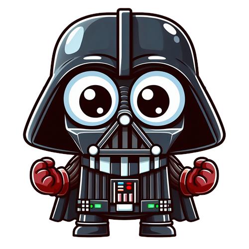 Kawaii Darth Vader Karakter