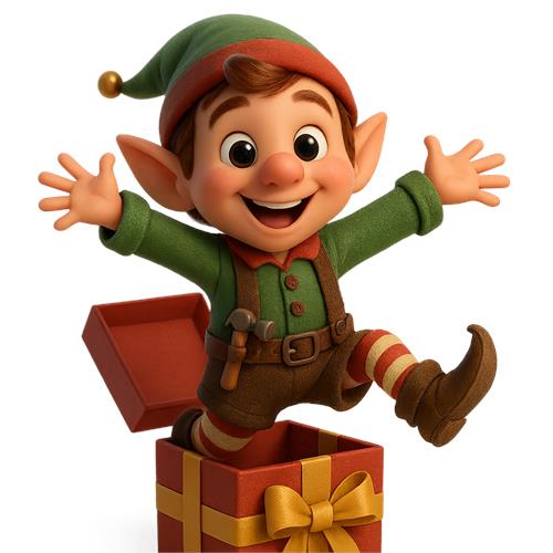 Glad Julefejrende Nisse
